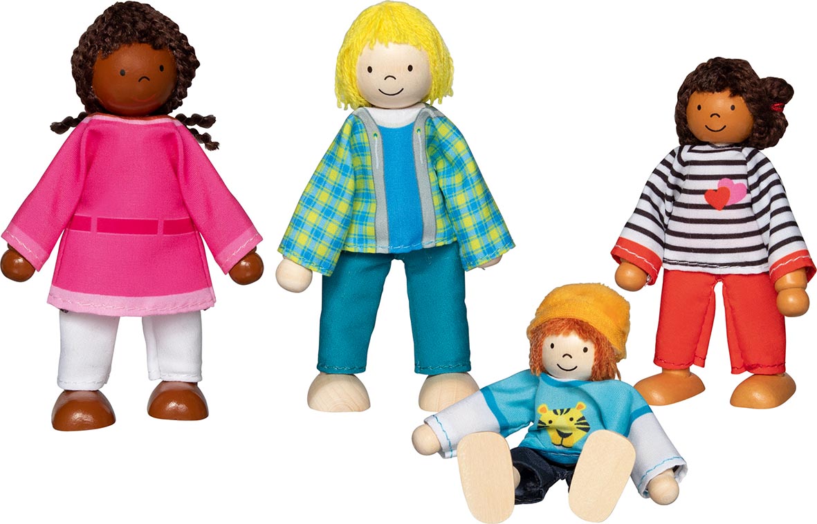 Goki Biegepuppen Interkulturelle Familie