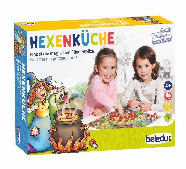 Farbwürfelspiel Hexenküche