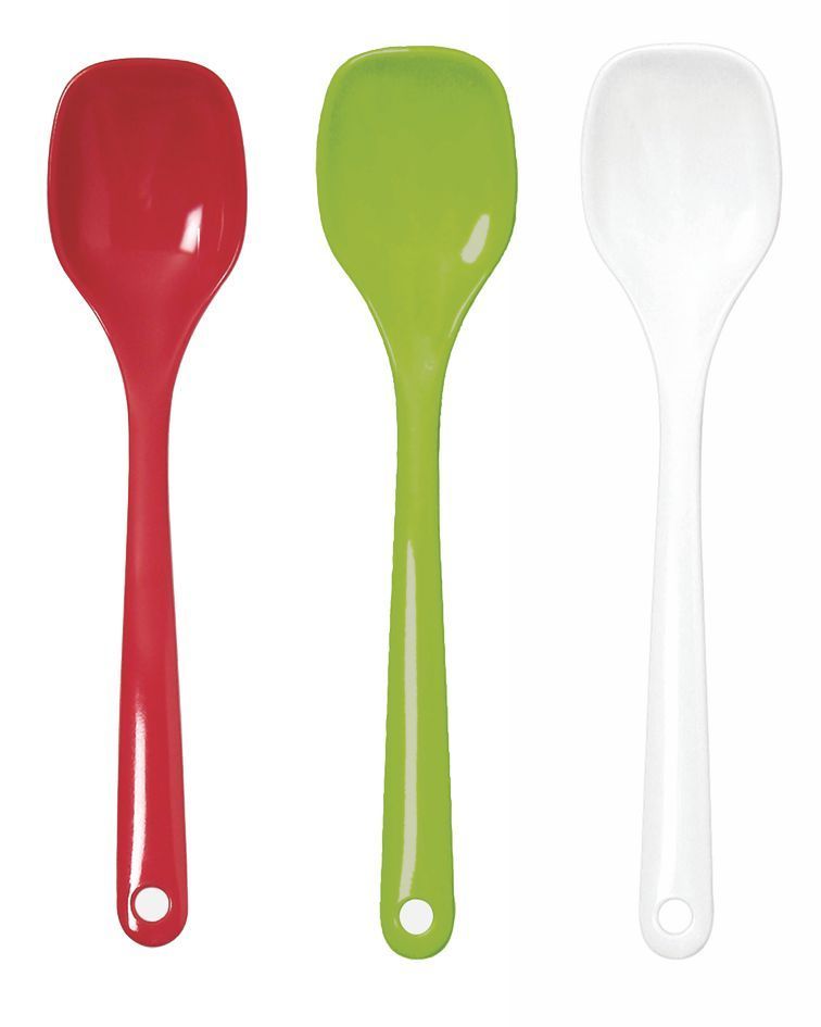 Gemüselöffel Kunststoff 3 Farben, 30,5 cm