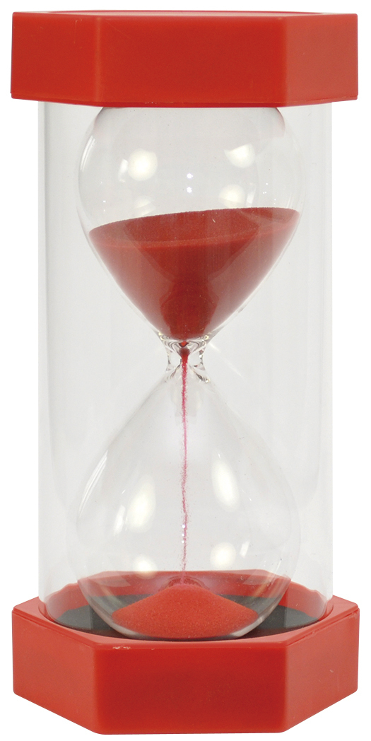 Giga Sanduhr rot 5 min