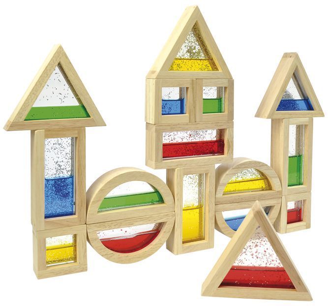 Blocks mit Glitter