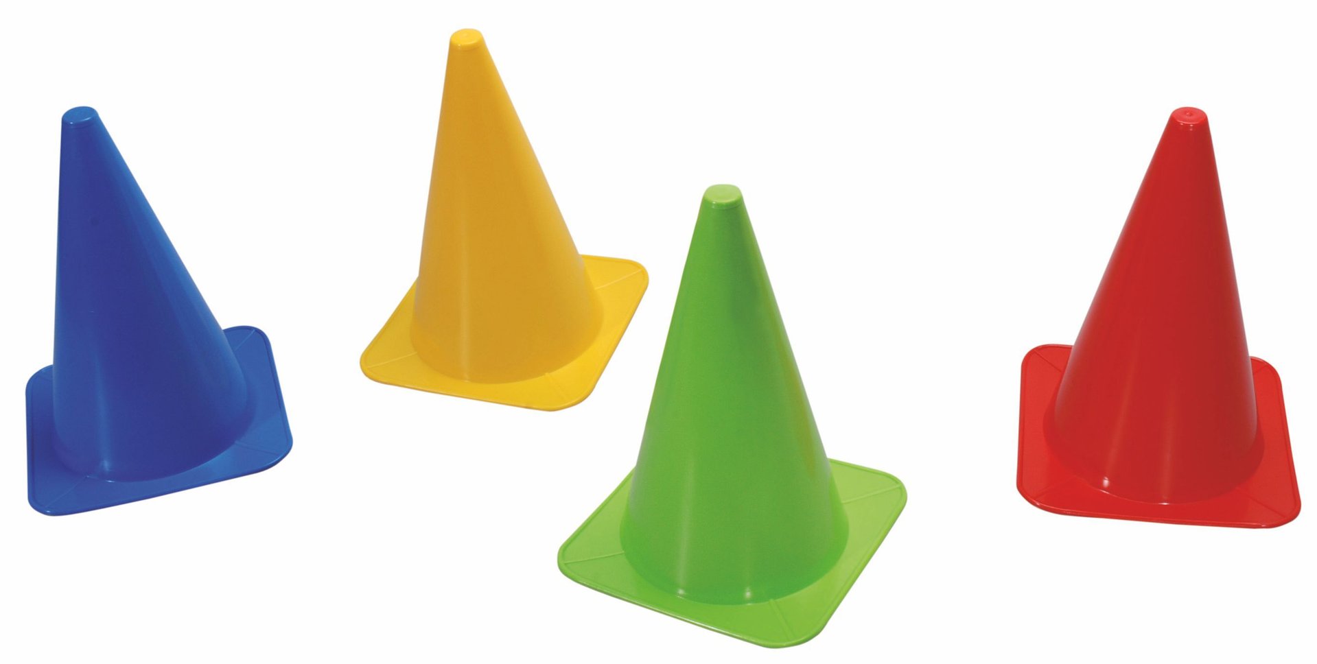 Markierungskegel bunt 4er Set
