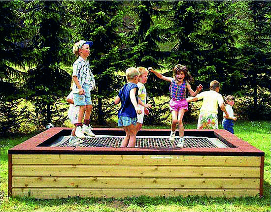 Trampolin 2000 zum Aufstellen