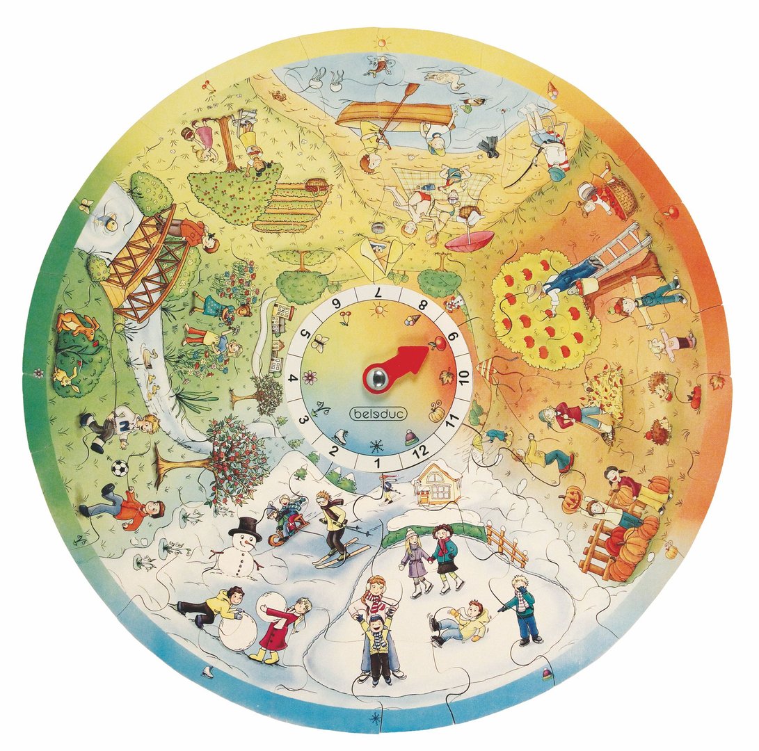 XXL-Lernpuzzle 4 Jahreszeiten