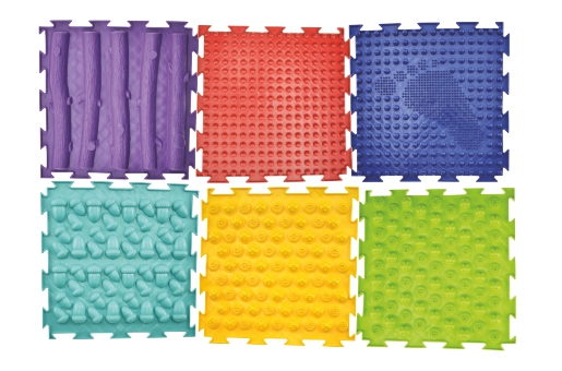 Sensorik Strukturmatten Extension 1, 6er Set