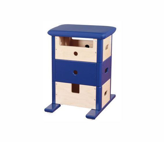 Sprungkasten klein 3-teilig Euroline, 12 Farben