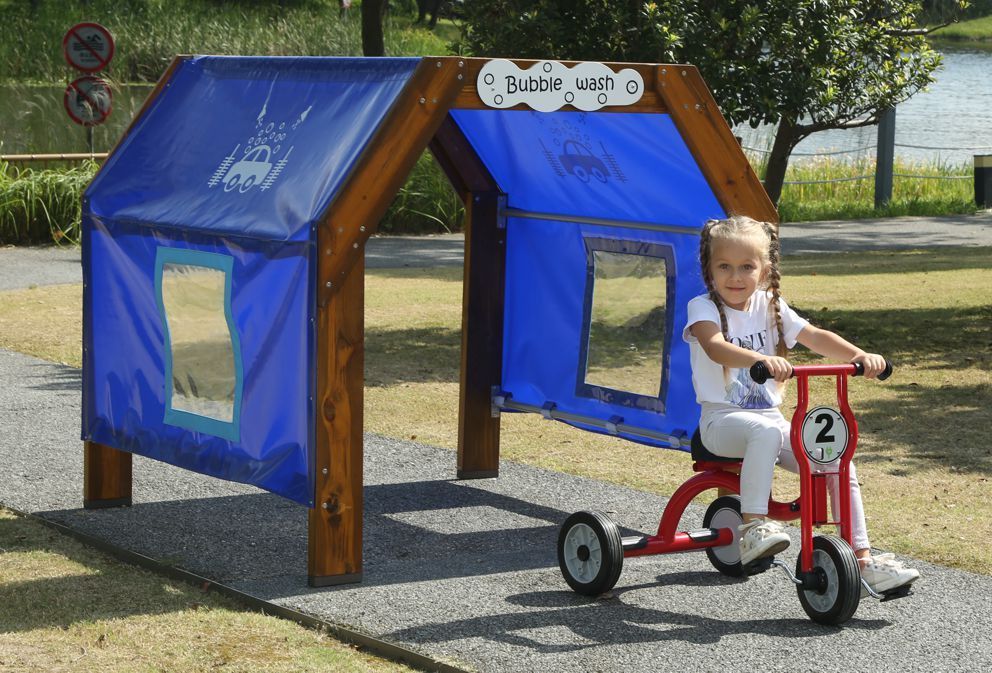 Outdoor Waschanlage