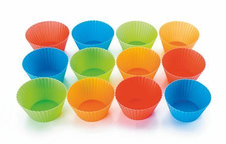 Silikon-Muffin-Backformen 12-teilig