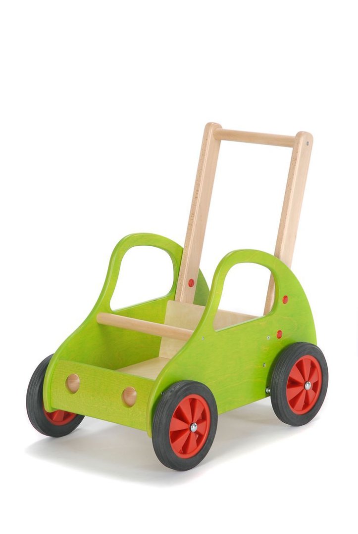 Schiebemobil mit Bremsfunktion