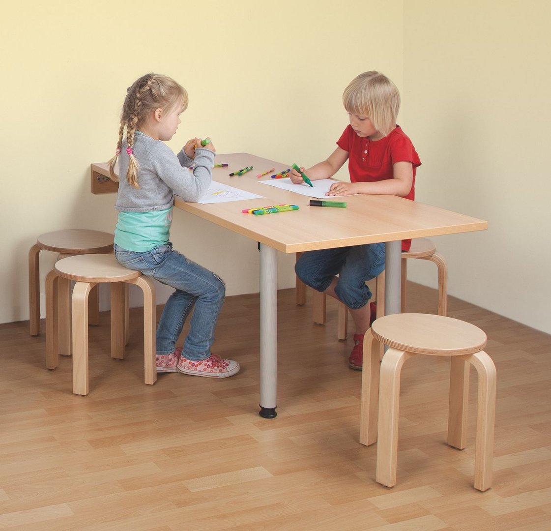 Wandklapptisch, 4 Dekore