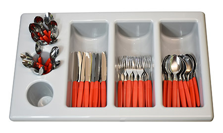 Dessertbesteck IPANEMA 73-tlg., 3 Farben