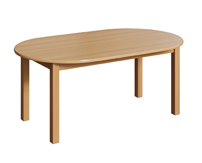 Ovaler Tisch, 2 Größen