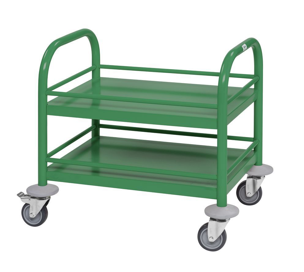Servierwagen MINI 6 Farben, 2 Borde 50 x 35 cm