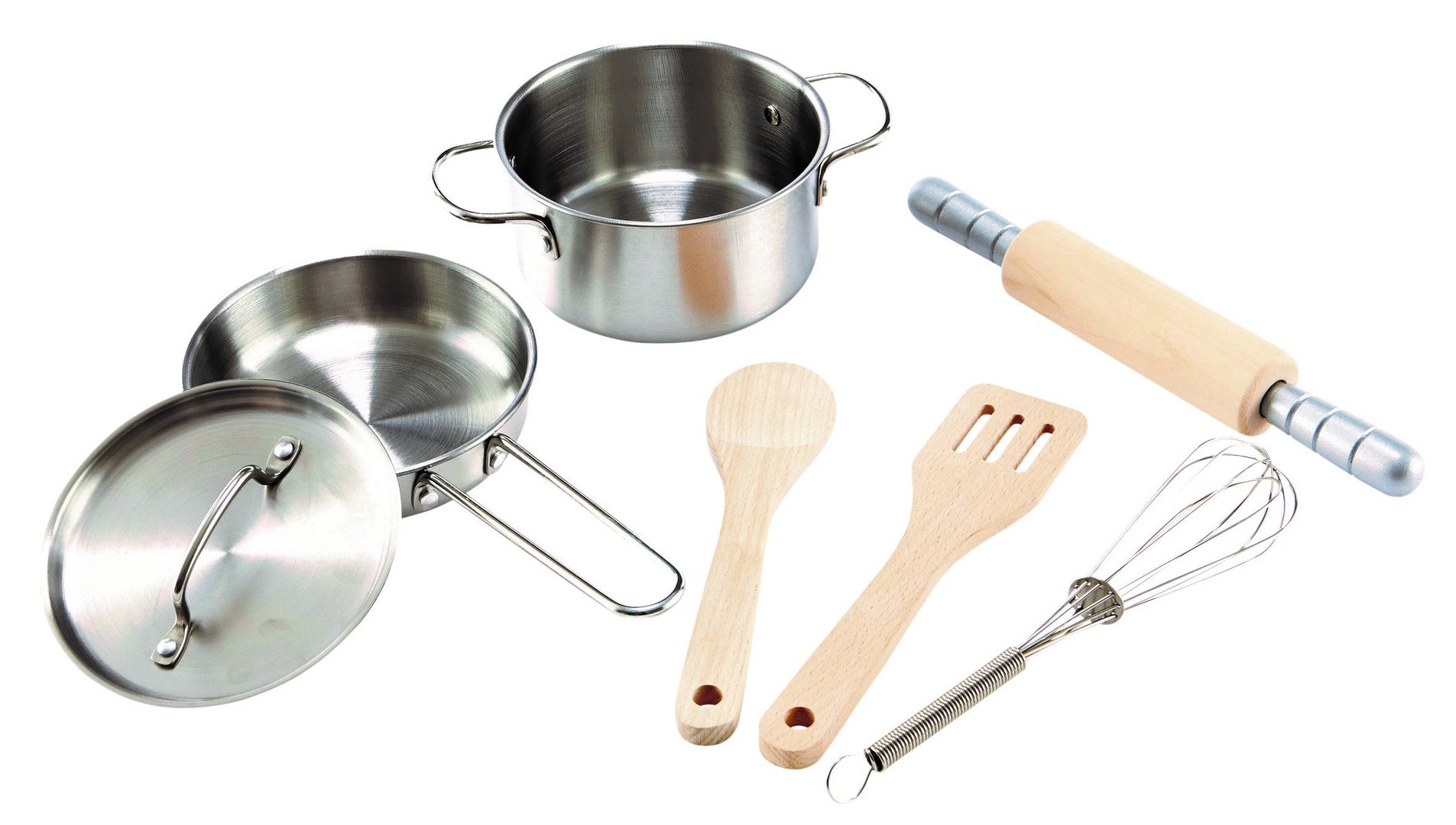 Kochset Edelstahl 7 Teile