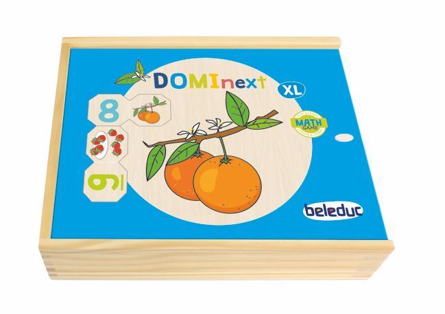 XL Zahlen-DOMInext Obst und Gemüse
