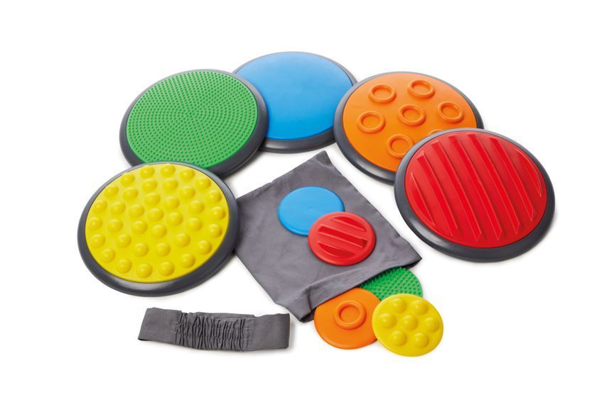 Taktile Scheiben Set 1, 10 Teile