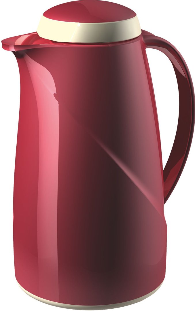 Isolierkanne Wave Maxi Glaseinsatz 1,5 L, 5 Farben