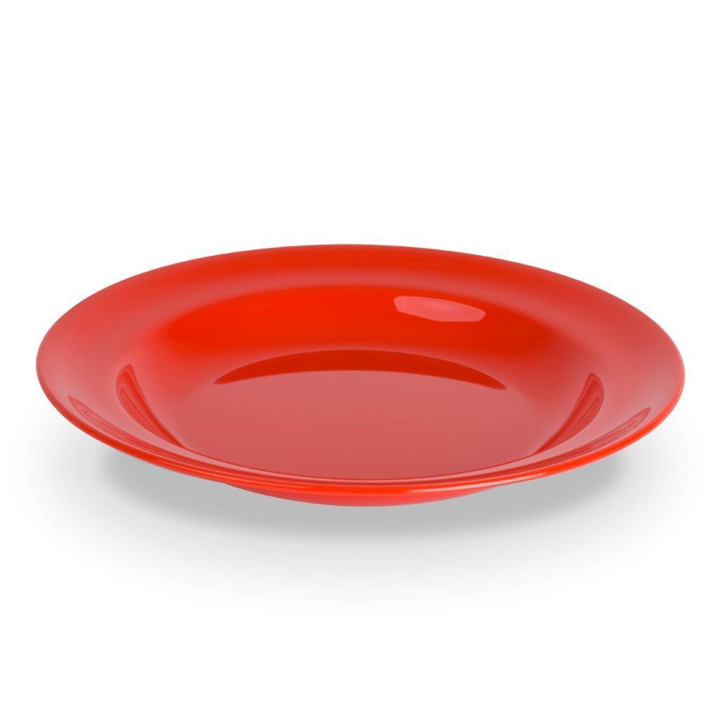 PC Essteller tief 24 cm rot