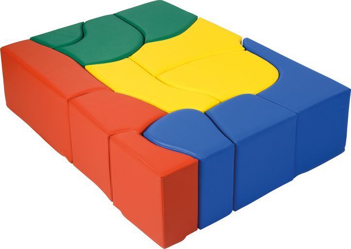 Großbausteine-Satz Puzzle 12-teilig