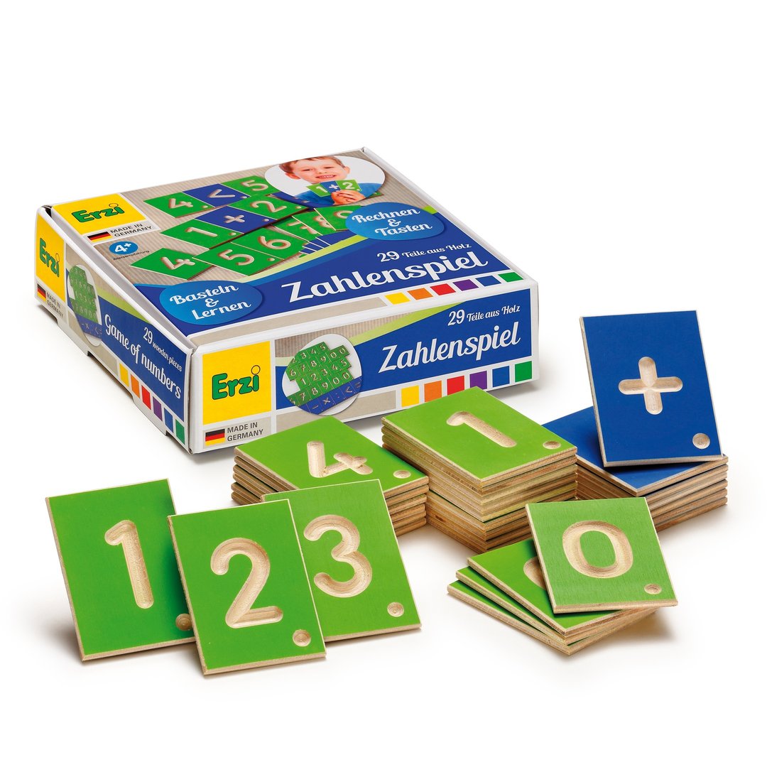 Erzi Lernspiel Zahlen