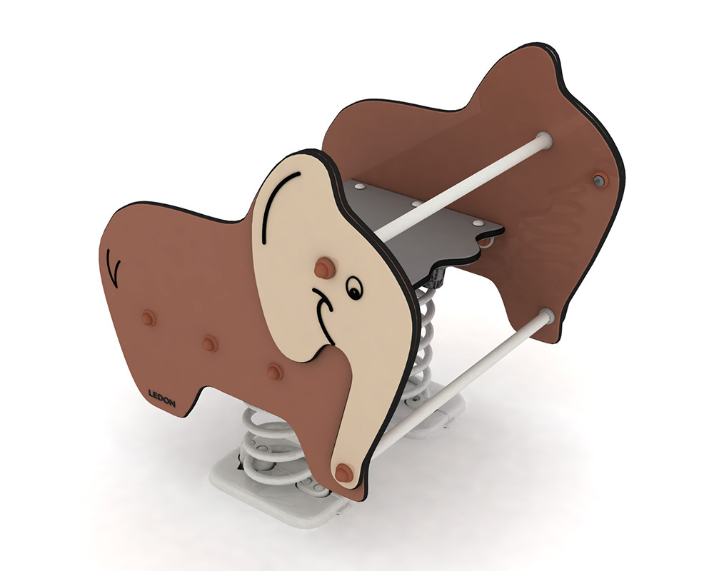 Ledon Explore Federwippgerät Elefant breit