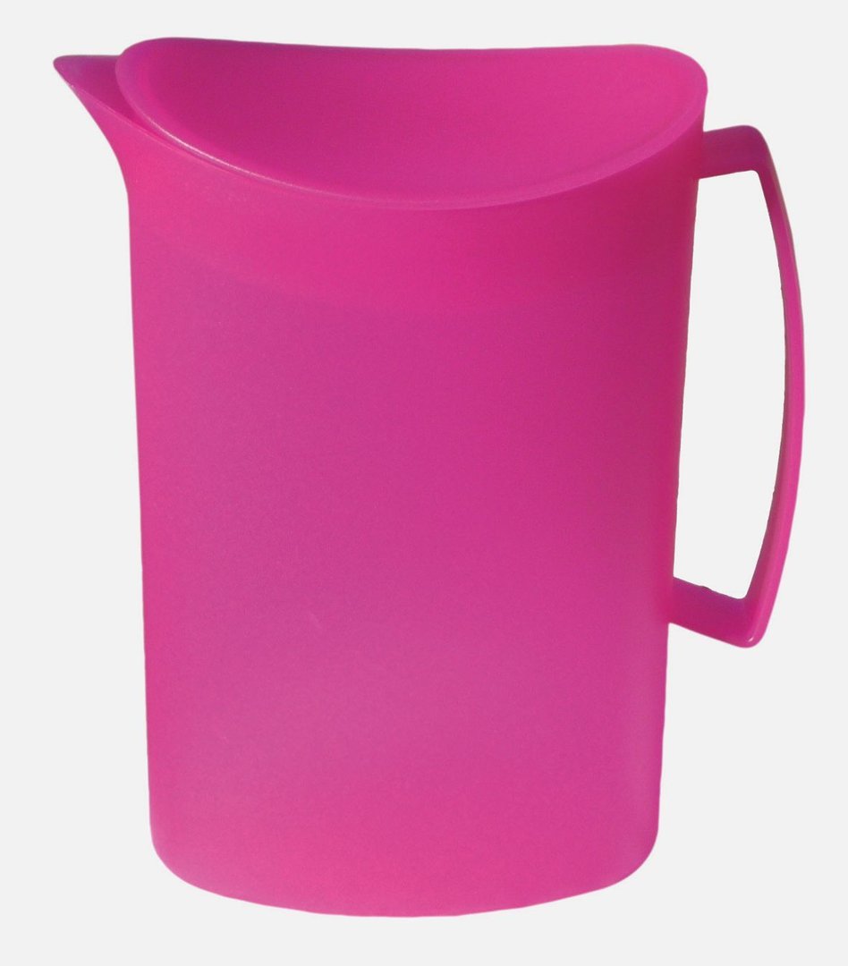 PP Kanne mit Deckel 2,0 L, 2 Farben