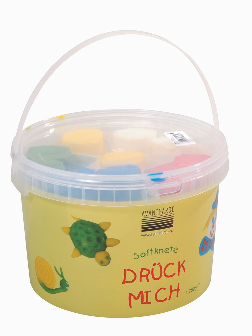 Softknete DRÜCK MICH 1.750 g in 5 Farben oder gemischt