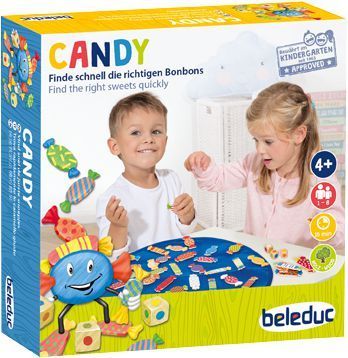 Farbwürfelspiel Candy