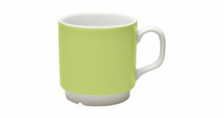 Henkelbecher Vision 20 cl Porzellan, hellgrün